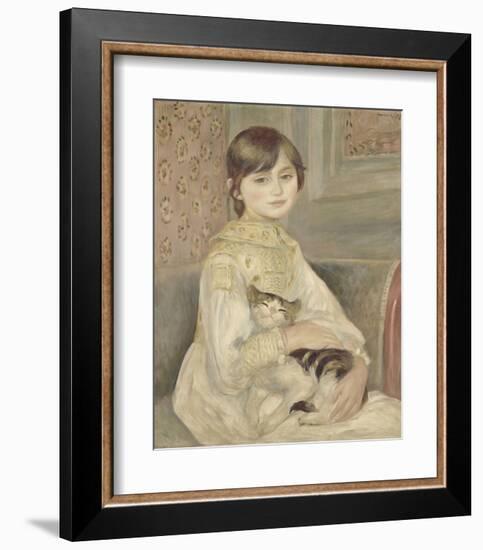 Julie Manet, 1887-Pierre-Auguste Renoir-Framed Art Print