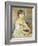 Julie Manet with Cat, 1887-Pierre-Auguste Renoir-Framed Giclee Print