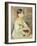 Julie Manet with Cat, 1887-Pierre-Auguste Renoir-Framed Giclee Print