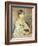 Julie Manet with Cat, 1887-Pierre-Auguste Renoir-Framed Giclee Print