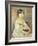 Julie Manet with Cat, 1887-Pierre-Auguste Renoir-Framed Giclee Print