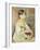 Julie Manet with Cat, 1887-Pierre-Auguste Renoir-Framed Giclee Print