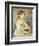 Julie Manet with Cat, 1887-Pierre-Auguste Renoir-Framed Giclee Print