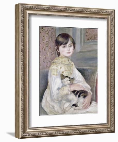 Julie Manet-Pierre-Auguste Renoir-Framed Giclee Print