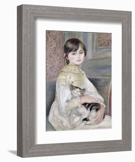 Julie Manet-Pierre-Auguste Renoir-Framed Giclee Print