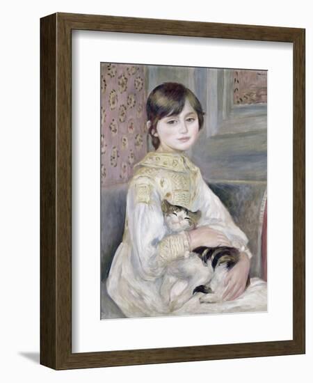 Julie Manet-Pierre-Auguste Renoir-Framed Giclee Print