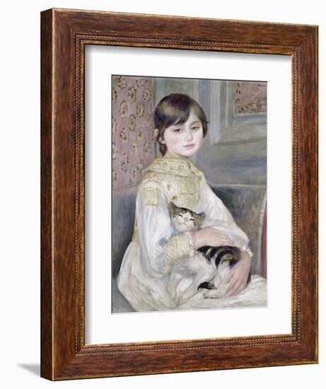 Julie Manet-Pierre-Auguste Renoir-Framed Giclee Print