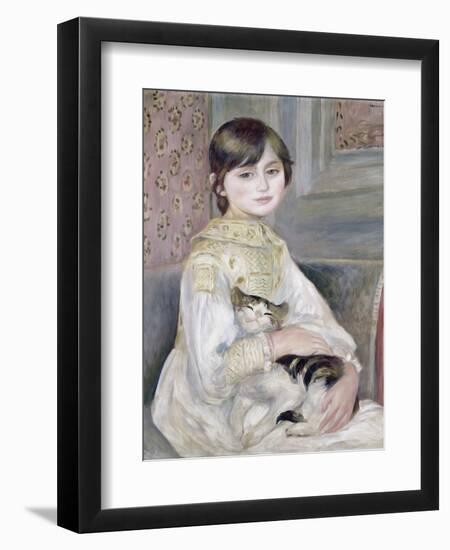 Julie Manet-Pierre-Auguste Renoir-Framed Giclee Print