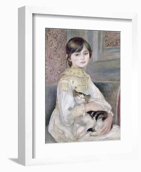 Julie Manet-Pierre-Auguste Renoir-Framed Giclee Print