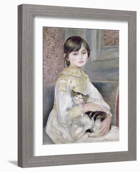 Julie Manet-Pierre-Auguste Renoir-Framed Giclee Print