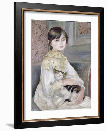 Julie Manet-Pierre-Auguste Renoir-Framed Giclee Print