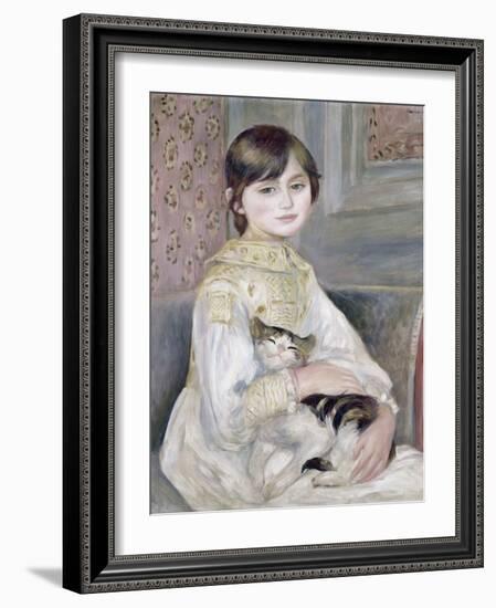 Julie Manet-Pierre-Auguste Renoir-Framed Giclee Print