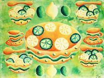 Lemons and Limes with Bowls, 2006-Julie Nicholls-Giclee Print