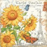 Carte Postale Sunflowers II-Julie Paton-Art Print