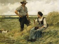 Tending the Cows-Julien Dupre-Framed Giclee Print