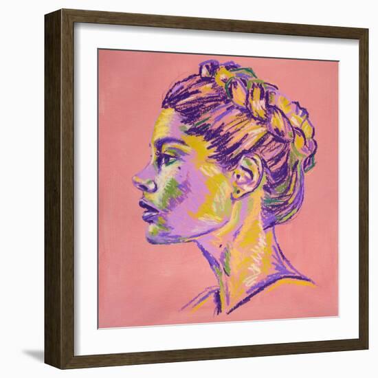 Juliet Portrait-Julia-Framed Giclee Print