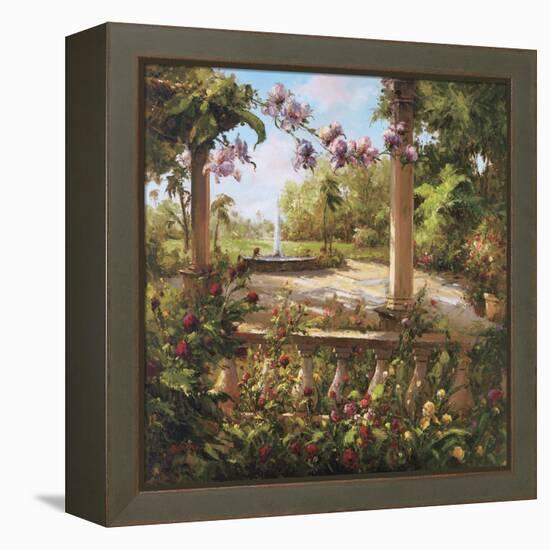 Juliet's Garden II-Gabriela-Framed Stretched Canvas