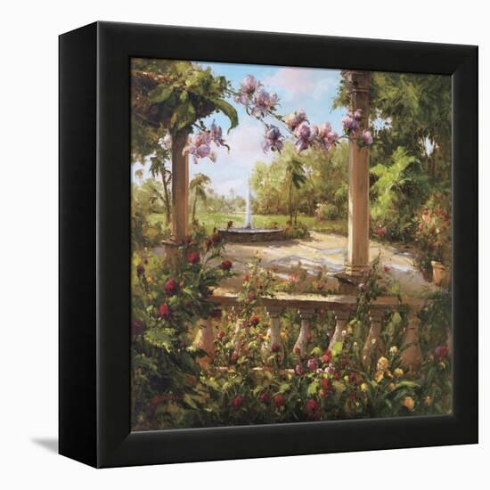 Juliet's Garden II-Gabriela-Framed Stretched Canvas