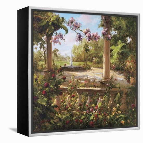 Juliet's Garden II-Gabriela-Framed Stretched Canvas