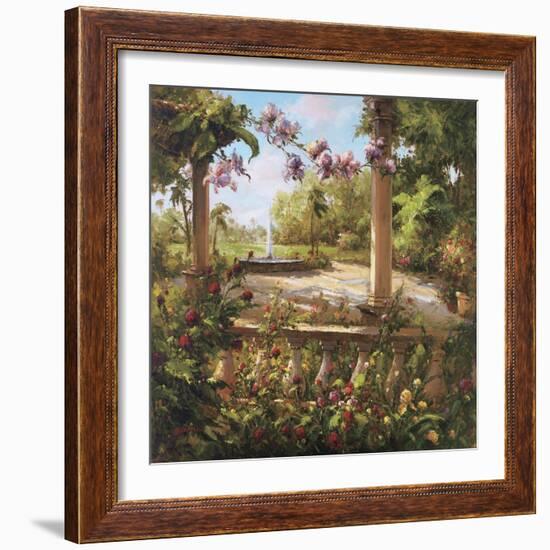 Juliet's Garden II-Gabriela-Framed Art Print