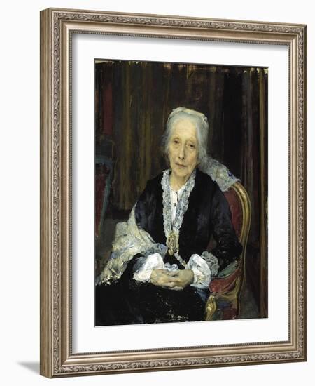 Juliette Drouet-Jules Bastien-Lepage-Framed Giclee Print