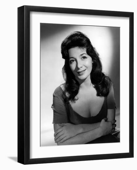 JULIETTE GRECO, 1957 (b/w photo)-null-Framed Photo