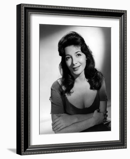 JULIETTE GRECO, 1957 (b/w photo)-null-Framed Photo