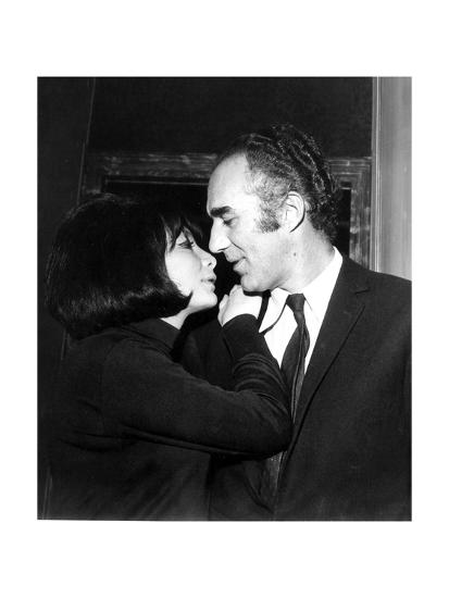 Juliette Greco And Michel Piccoli In 1968 Photographic Print Marcel Begoin Art Com
