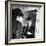 Juliette Greco Preparing to Go on Stage-Marcel Begoin-Framed Photographic Print