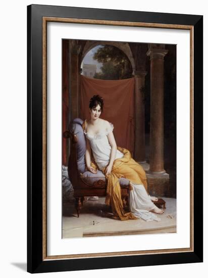 Juliette Récamier, née Bernard (1777-1849)-Francois Gerard-Framed Giclee Print