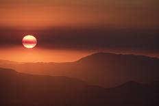 Sunrise in the Buddhist Temples of Bagan (Pagan), Myanmar (Burma)-Julio Etchart-Photographic Print