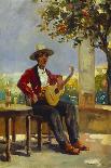 The Guitar Player-Julio Vila y Prades-Framed Giclee Print