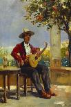 The Guitar Player-Julio Vila y Prades-Framed Giclee Print