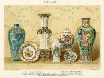European Porcelains by Julius Bien, C.1880-Julius Bien-Framed Giclee Print