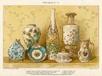 European Porcelains by Julius Bien, C.1880-Julius Bien-Framed Giclee Print