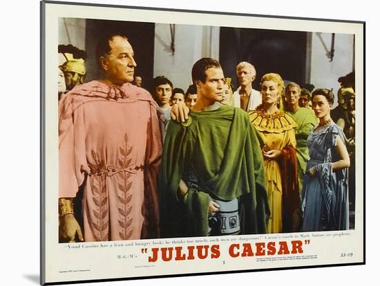 Julius Caesar, 1953-null-Mounted Art Print