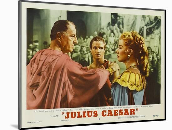 Julius Caesar, 1953-null-Mounted Art Print