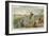 Julius Caesar Crossing the Rubicon, 49 BC-null-Framed Giclee Print