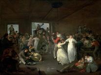 Bombance of Sailors, Scene in a Tavern in Portsmouth (England). Oil on Wood, 1802, by Julius Caesar-Julius Caesar Ibbetson-Giclee Print