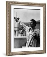 Julius Caesar, James Mason, 1953-null-Framed Photo