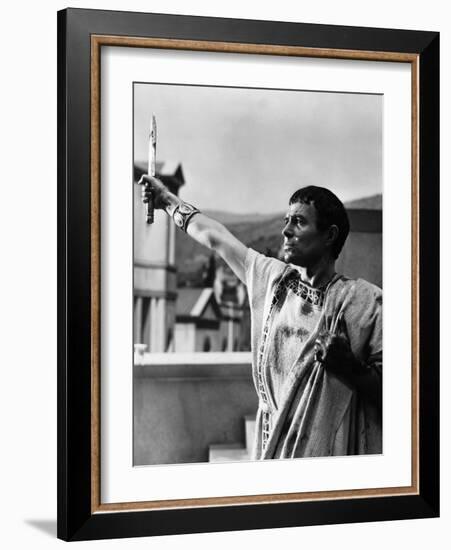 Julius Caesar, James Mason, 1953-null-Framed Photo