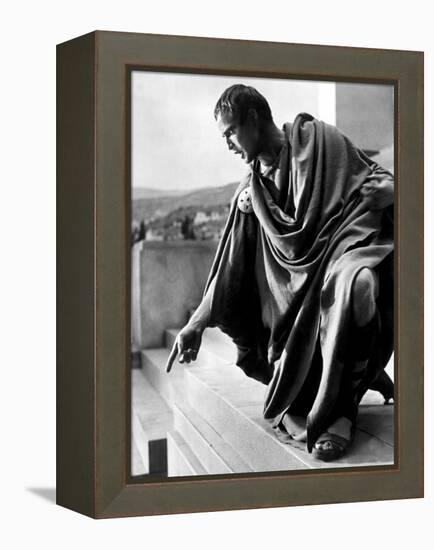 Julius Caesar, Marlon Brando, 1953-null-Framed Stretched Canvas