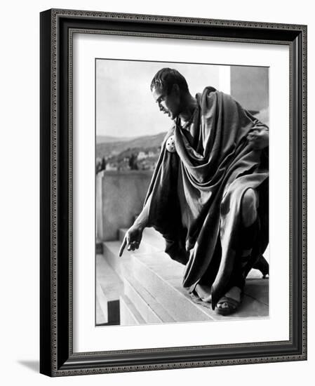 Julius Caesar, Marlon Brando, 1953-null-Framed Photo