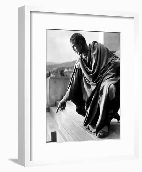Julius Caesar, Marlon Brando, 1953-null-Framed Photo