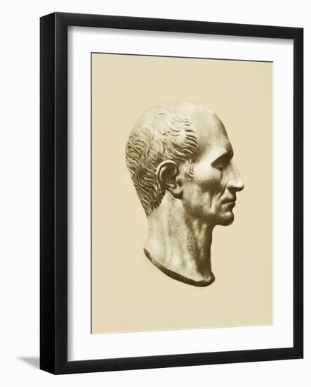 Julius Caesar, Roman General and Statesman-Science Source-Framed Giclee Print