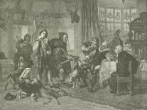 Shakespeare Arrested for Deer Stealing-Julius Friedrich Anton Schrader-Framed Giclee Print