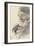 Julius Krauskopf (1787-1869), C.1866 (Pencil on Paper)-Adolph Friedrich Erdmann von Menzel-Framed Giclee Print