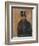 Julius Meier-Graefe, C.1894 (Oil on Canvas)-Edvard Munch-Framed Giclee Print
