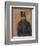 Julius Meier-Graefe, C.1894 (Oil on Canvas)-Edvard Munch-Framed Giclee Print