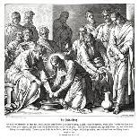 Jesus washes his disciples' feet, Gospel of John-Julius Schnorr von Carolsfeld-Giclee Print